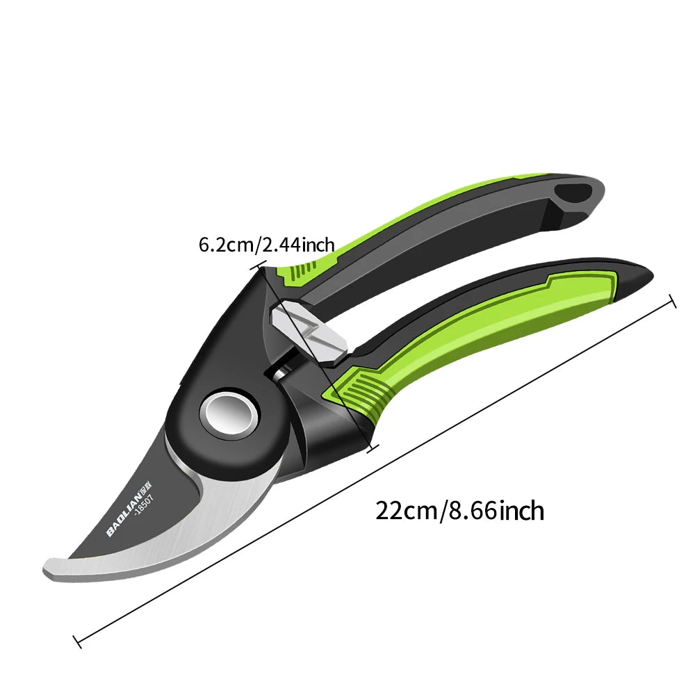Heavy Duty Garden Pruning Scissors Sharp