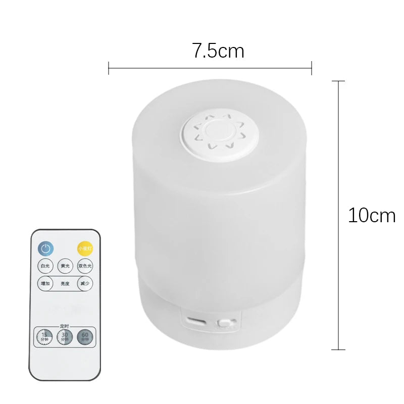 Dimmable Touch LED Bedside Night Lamp