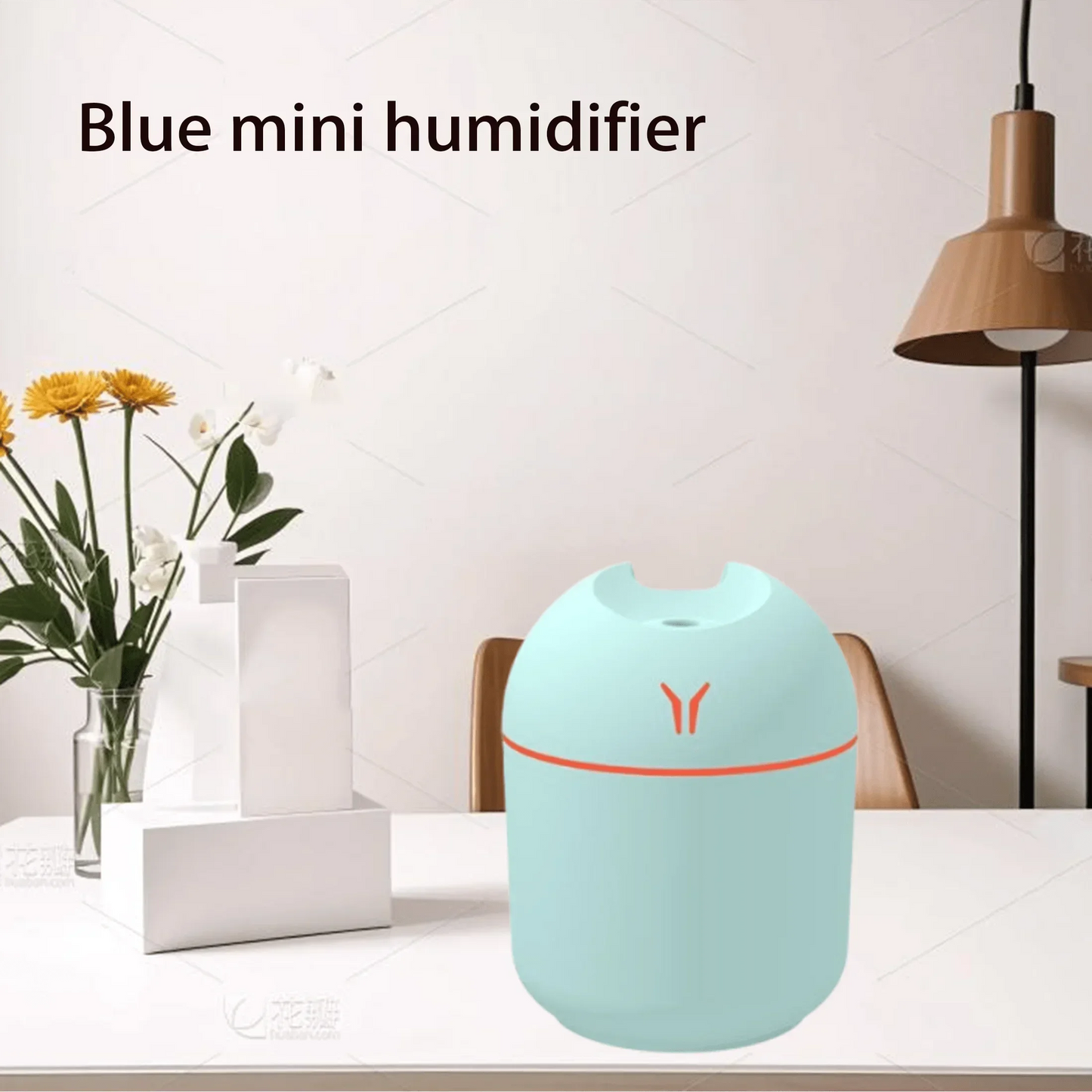 Compact USB Aroma Diffuser Humidifier LED Night Light