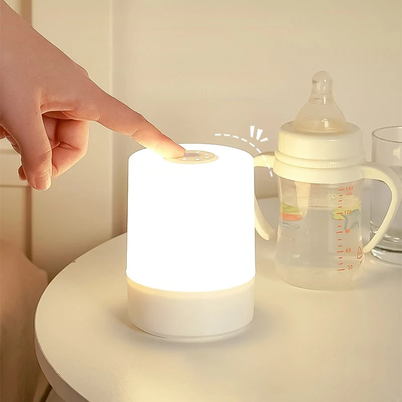 Dimmable Touch LED Bedside Night Lamp
