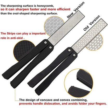 Portable Folding Pocket Knife Sharpener