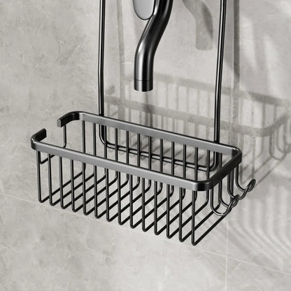 No Drill Bathroom Shower Rack