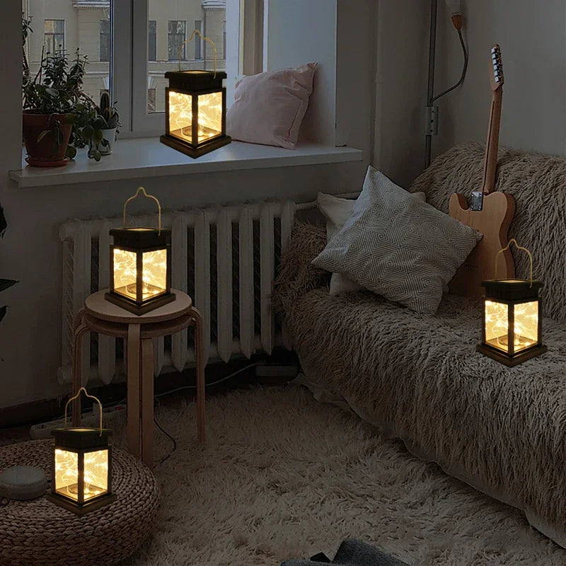Solar LED Outdoor Lantern