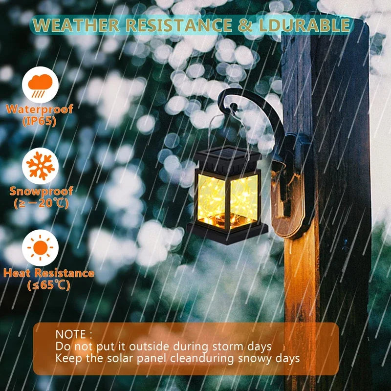 Solar LED Outdoor Lantern