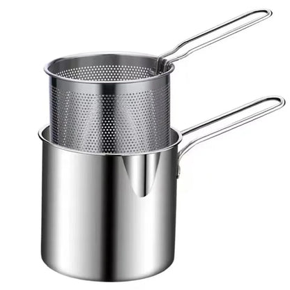 Stainless Steel Deep Fryer Pot