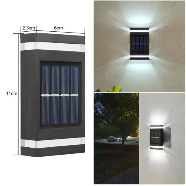 Solar Outdoor Wall Lamp