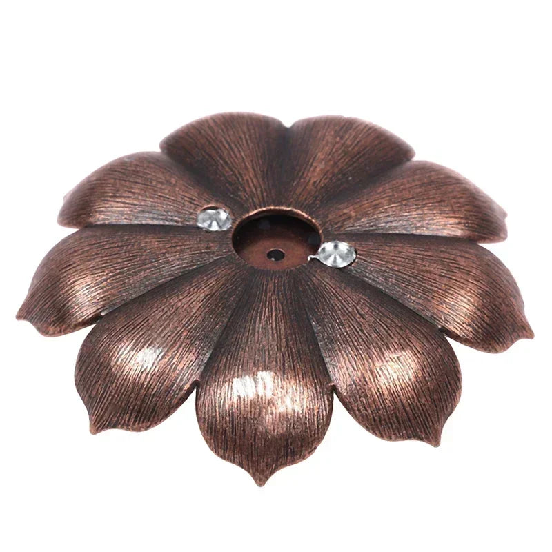 Alloy Lotus Incense Burner Plate