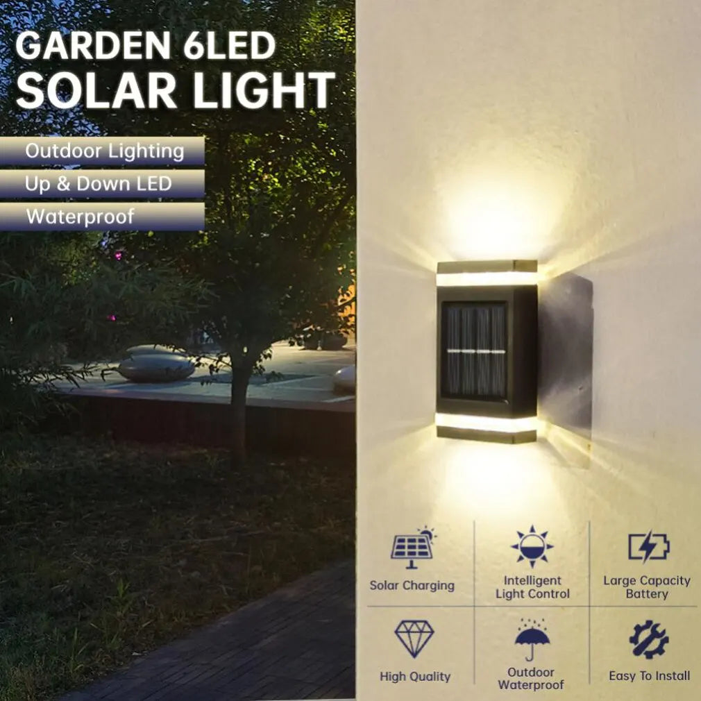 Solar Outdoor Wall Lamp
