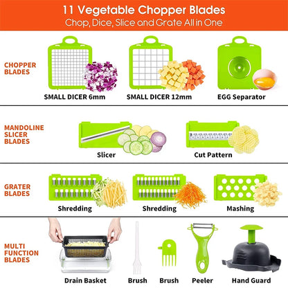 Multifunction Vegetable Slicer Cutter