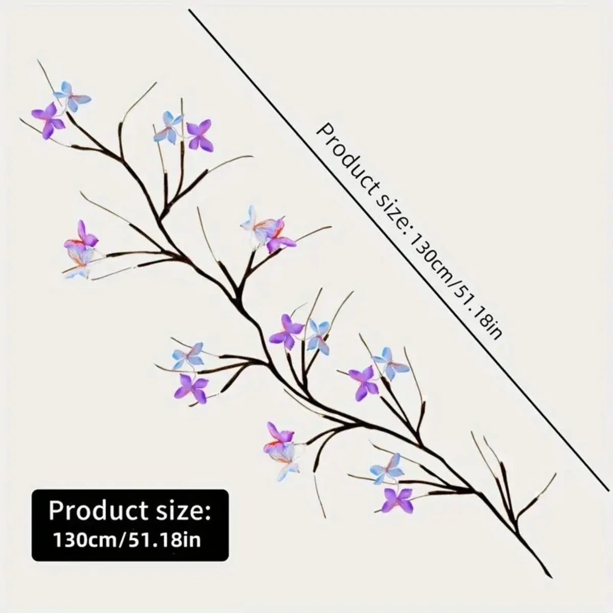 Enchanted Willow Vine Butterfly LED Lights
