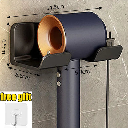 Wall Mounted Hair Dryer Holder