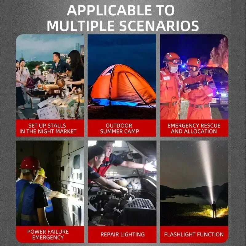 Solar LED Camping Light