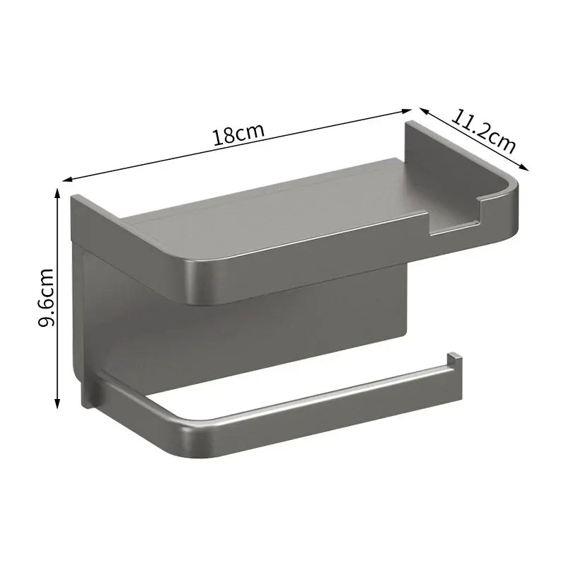 Multifunction Toilet Paper Holder