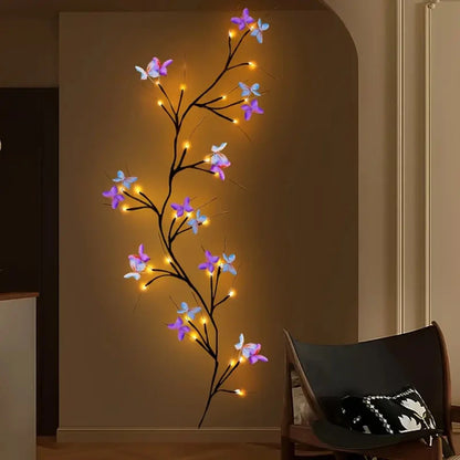 Enchanted Willow Vine Butterfly LED Lights