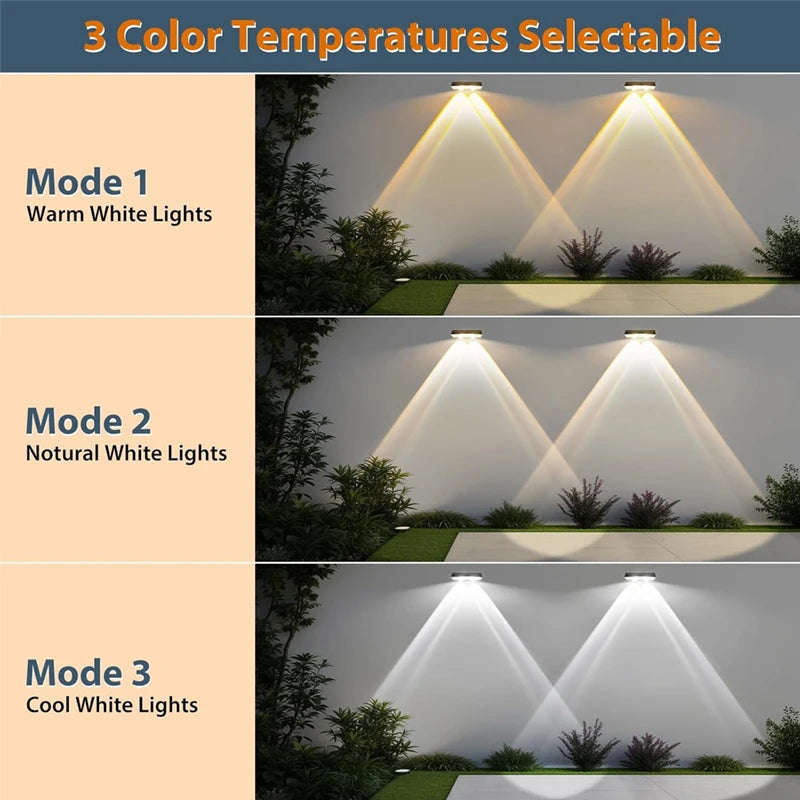 Solar Wall Fence Lights